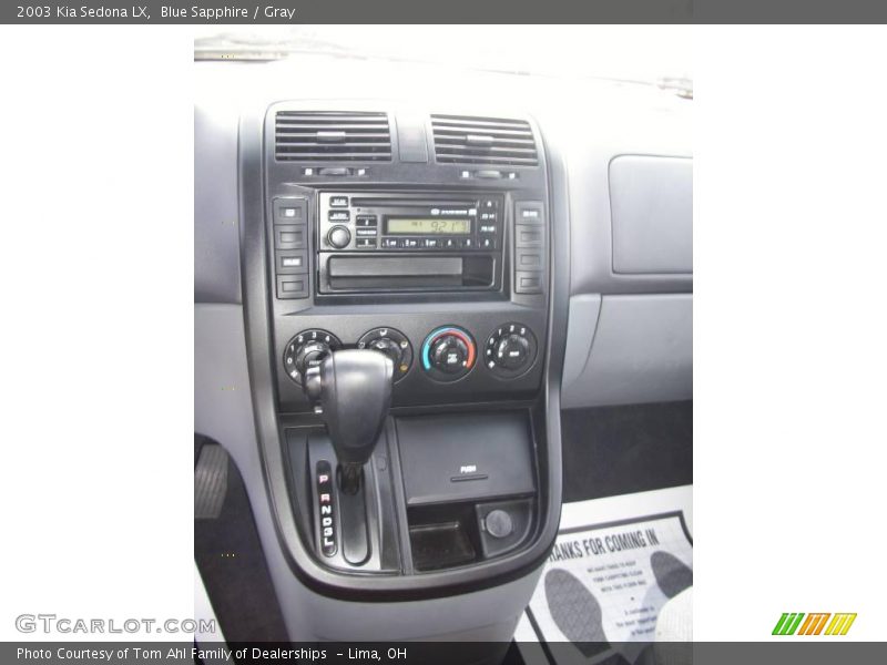 Blue Sapphire / Gray 2003 Kia Sedona LX