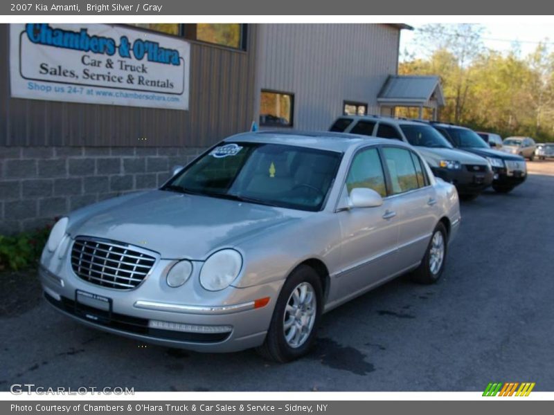Bright Silver / Gray 2007 Kia Amanti