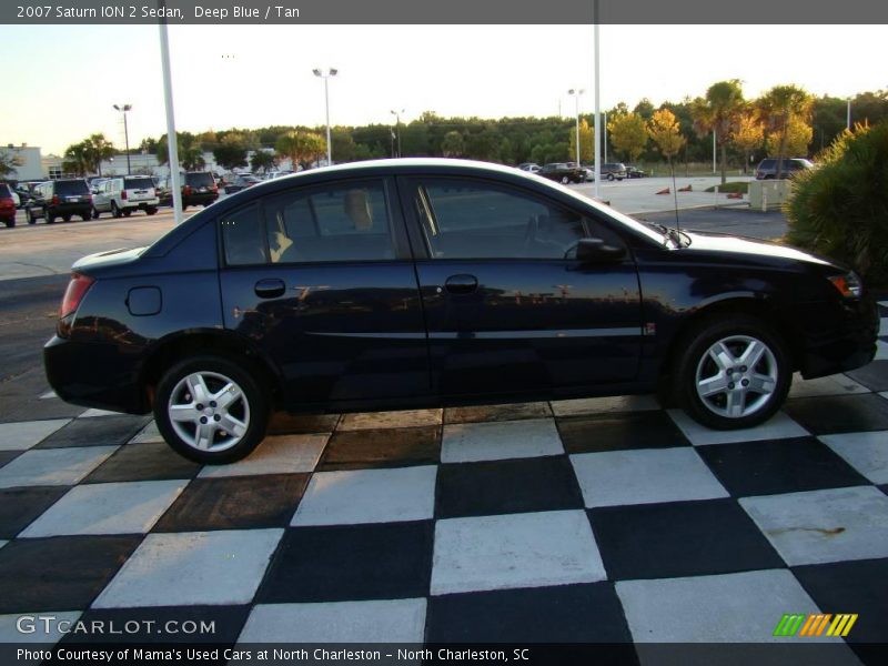 Deep Blue / Tan 2007 Saturn ION 2 Sedan