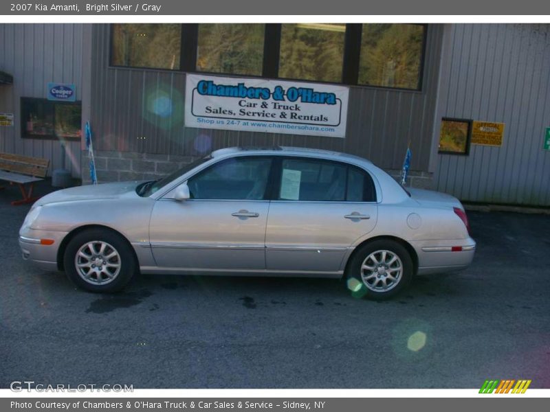 Bright Silver / Gray 2007 Kia Amanti