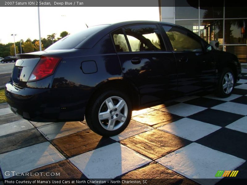 Deep Blue / Tan 2007 Saturn ION 2 Sedan