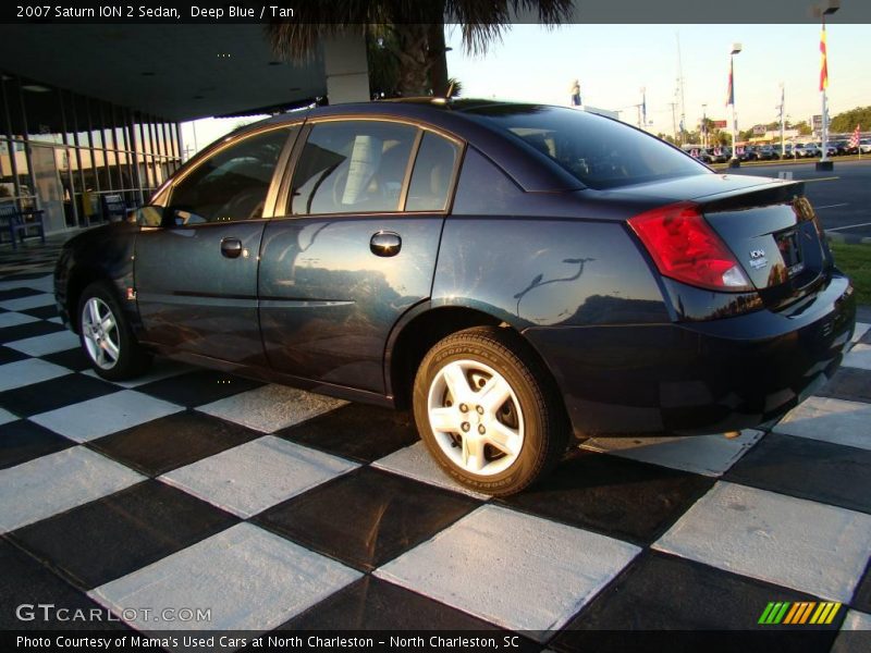 Deep Blue / Tan 2007 Saturn ION 2 Sedan