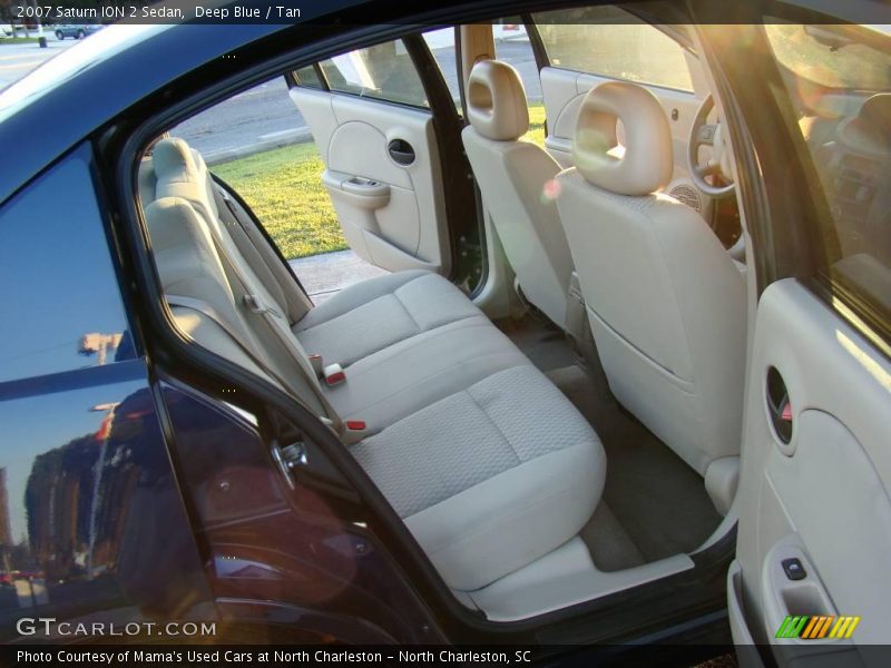 Deep Blue / Tan 2007 Saturn ION 2 Sedan