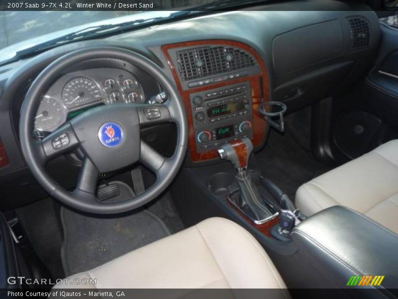 Winter White / Desert Sand 2007 Saab 9-7X 4.2i