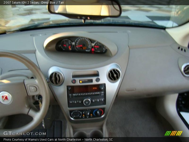 Deep Blue / Tan 2007 Saturn ION 2 Sedan