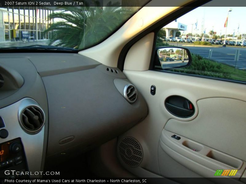 Deep Blue / Tan 2007 Saturn ION 2 Sedan