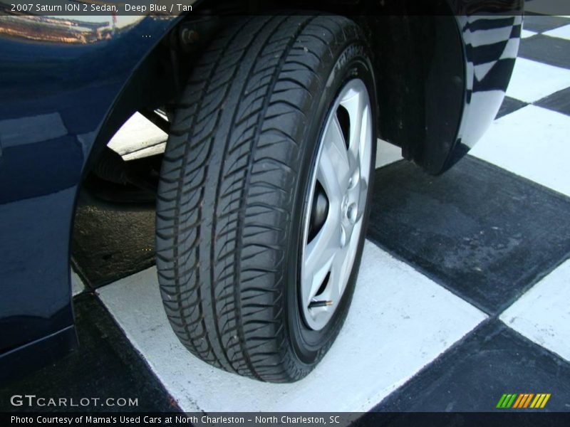 Deep Blue / Tan 2007 Saturn ION 2 Sedan