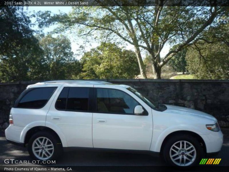 Winter White / Desert Sand 2007 Saab 9-7X 4.2i
