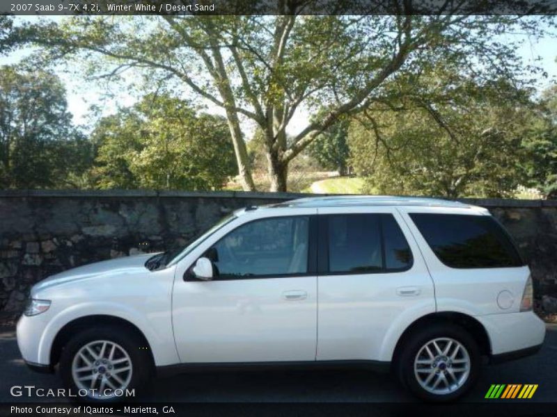 Winter White / Desert Sand 2007 Saab 9-7X 4.2i