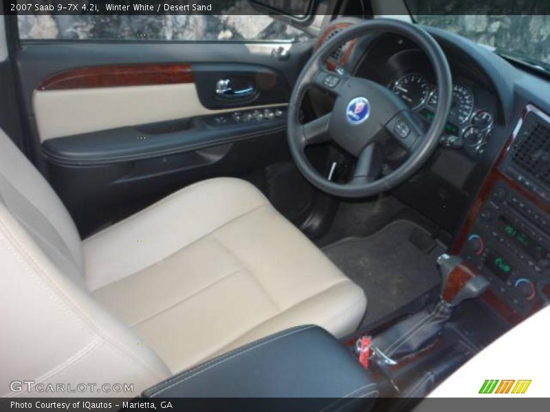 Winter White / Desert Sand 2007 Saab 9-7X 4.2i