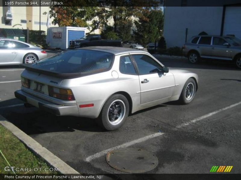 Silver / Black 1985 Porsche 944
