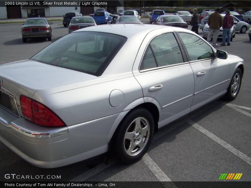 Silver Frost Metallic / Light Graphite 2001 Lincoln LS V8