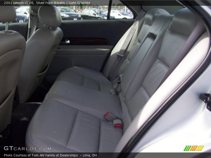 Silver Frost Metallic / Light Graphite 2001 Lincoln LS V8