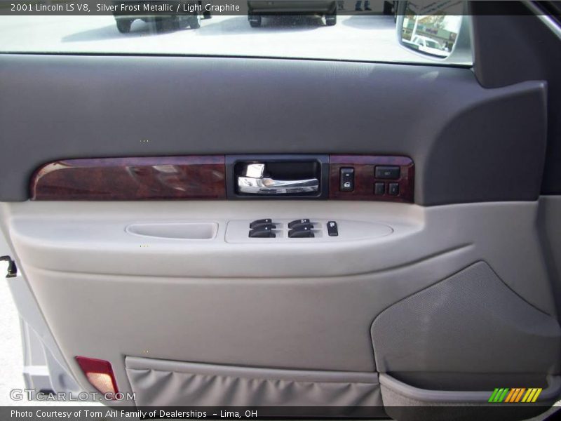 Silver Frost Metallic / Light Graphite 2001 Lincoln LS V8