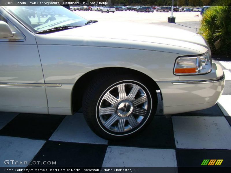 Cashmere Tri-Coat / Beige 2005 Lincoln Town Car Signature