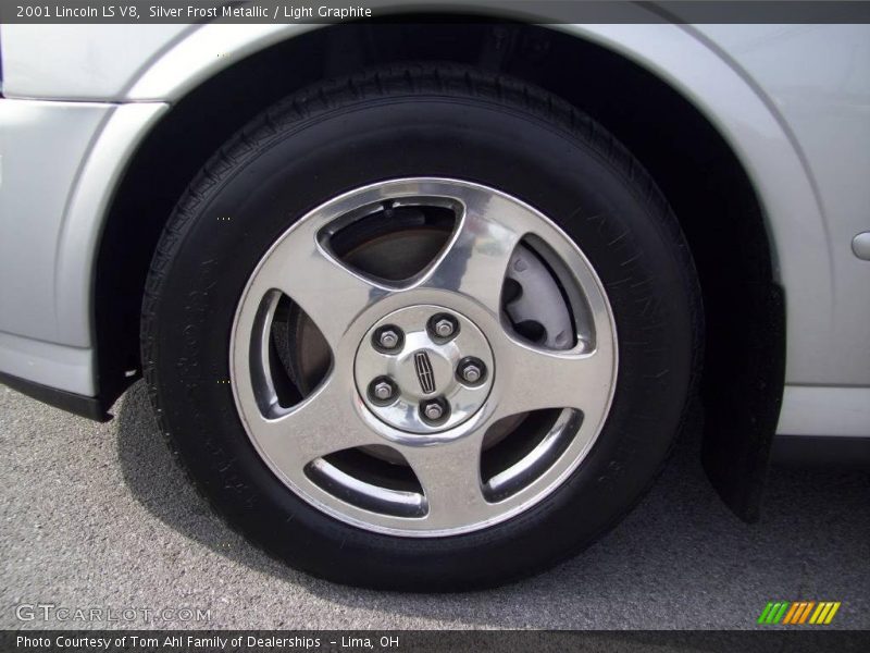 Silver Frost Metallic / Light Graphite 2001 Lincoln LS V8