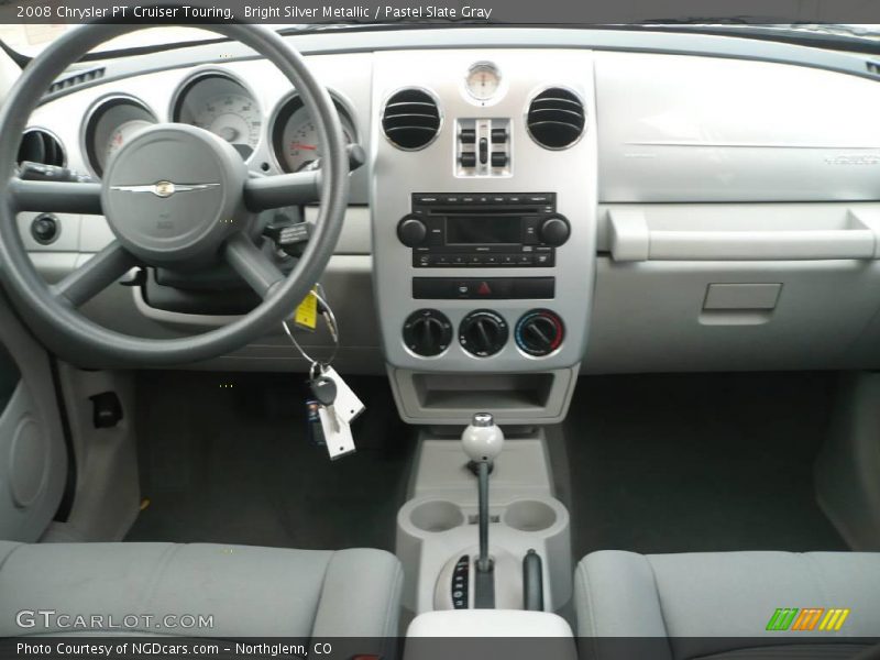 Bright Silver Metallic / Pastel Slate Gray 2008 Chrysler PT Cruiser Touring