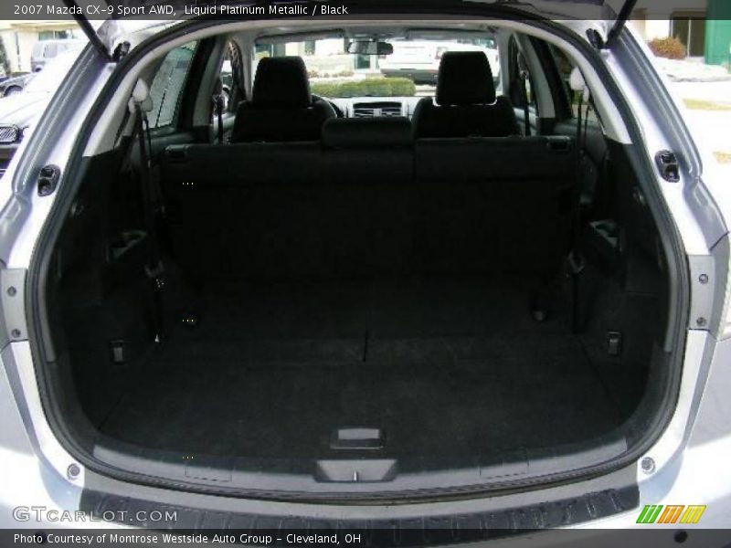 Liquid Platinum Metallic / Black 2007 Mazda CX-9 Sport AWD