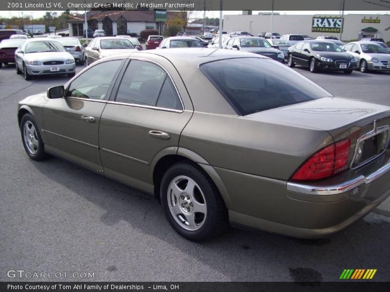 Charcoal Green Metallic / Medium Parchment 2001 Lincoln LS V6