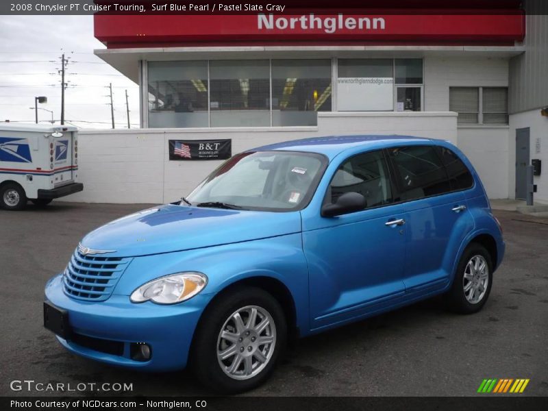 Surf Blue Pearl / Pastel Slate Gray 2008 Chrysler PT Cruiser Touring