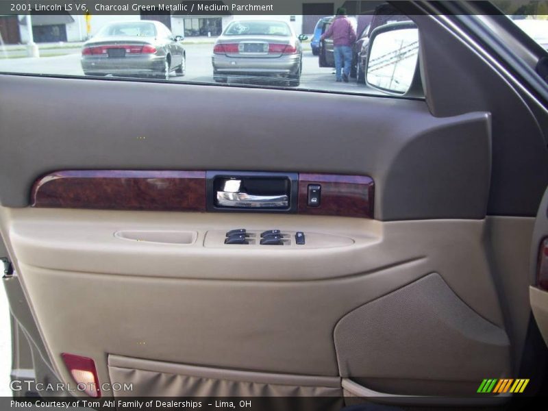 Charcoal Green Metallic / Medium Parchment 2001 Lincoln LS V6
