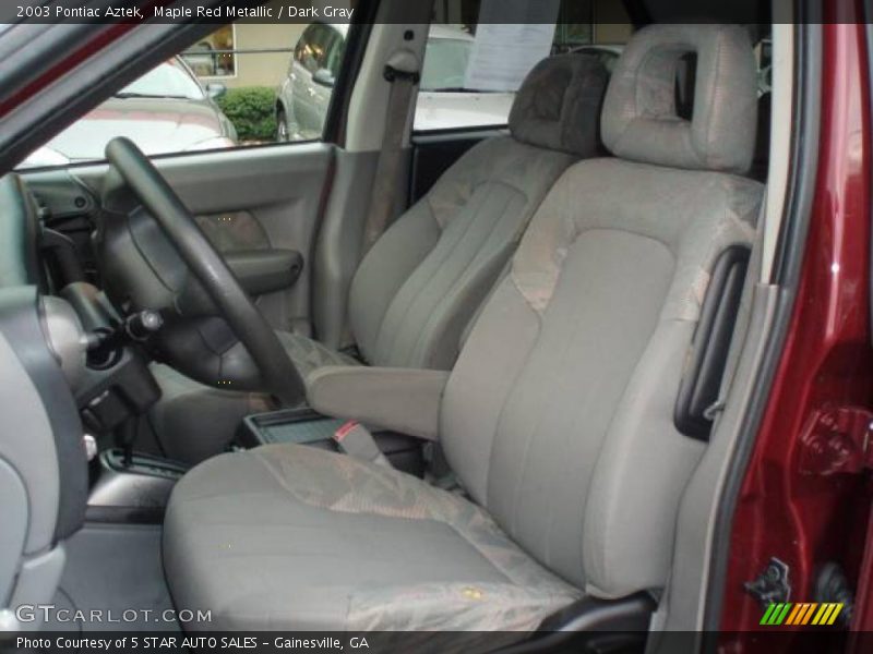 Maple Red Metallic / Dark Gray 2003 Pontiac Aztek