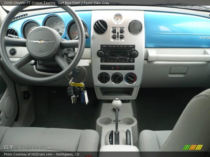Surf Blue Pearl / Pastel Slate Gray 2008 Chrysler PT Cruiser Touring