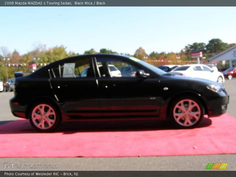 Black Mica / Black 2008 Mazda MAZDA3 s Touring Sedan