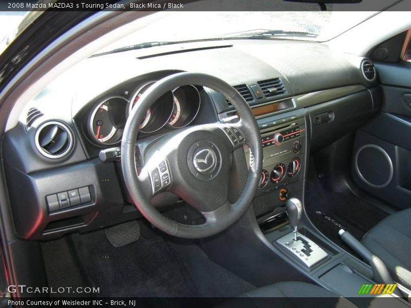Black Mica / Black 2008 Mazda MAZDA3 s Touring Sedan