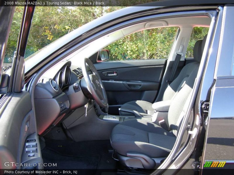 Black Mica / Black 2008 Mazda MAZDA3 s Touring Sedan