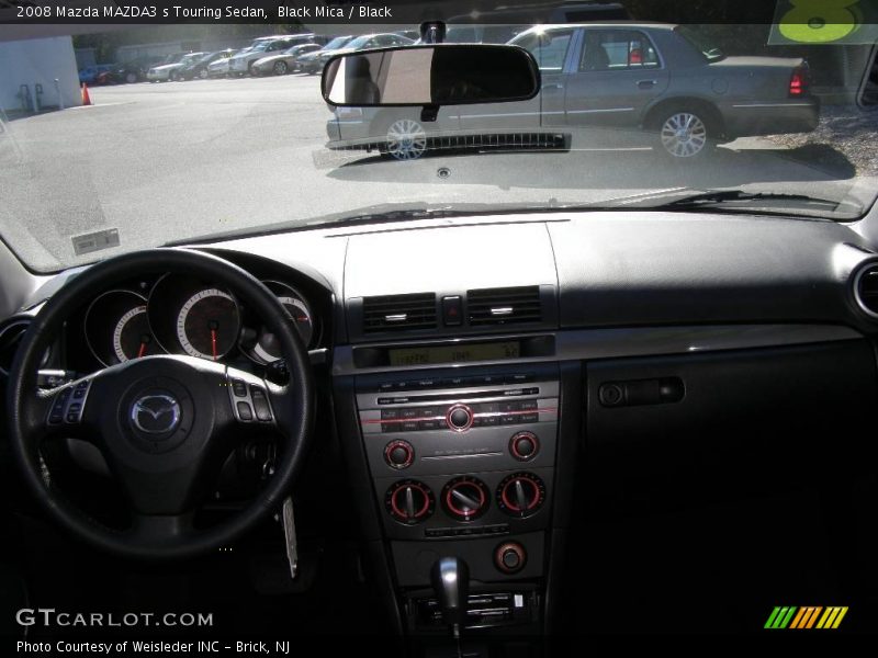 Black Mica / Black 2008 Mazda MAZDA3 s Touring Sedan
