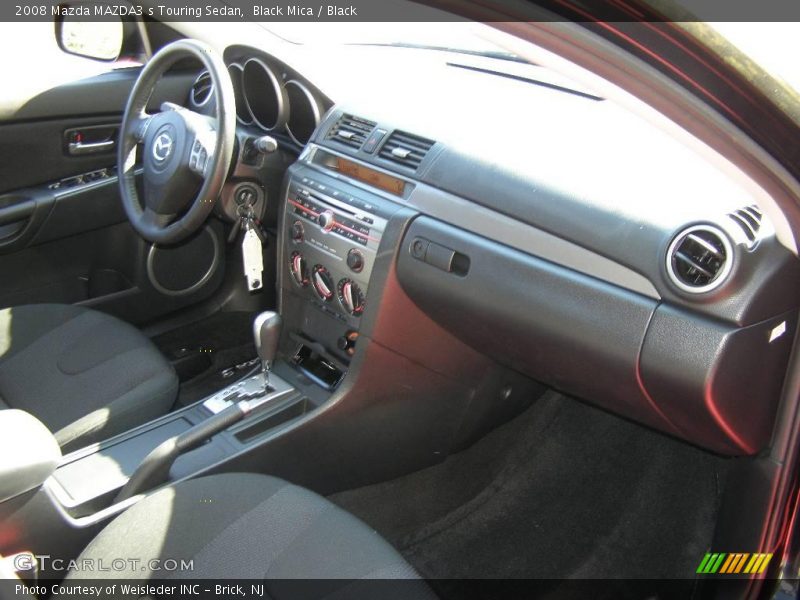 Black Mica / Black 2008 Mazda MAZDA3 s Touring Sedan