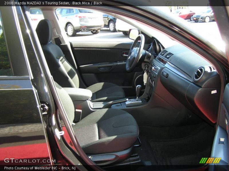 Black Mica / Black 2008 Mazda MAZDA3 s Touring Sedan