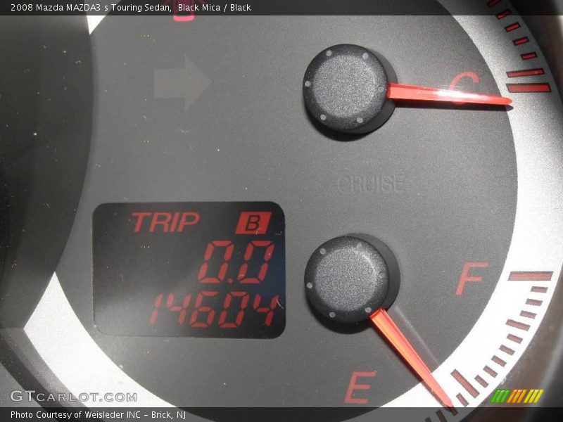Black Mica / Black 2008 Mazda MAZDA3 s Touring Sedan