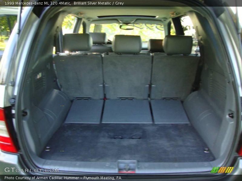Brilliant Silver Metallic / Grey 1999 Mercedes-Benz ML 320 4Matic