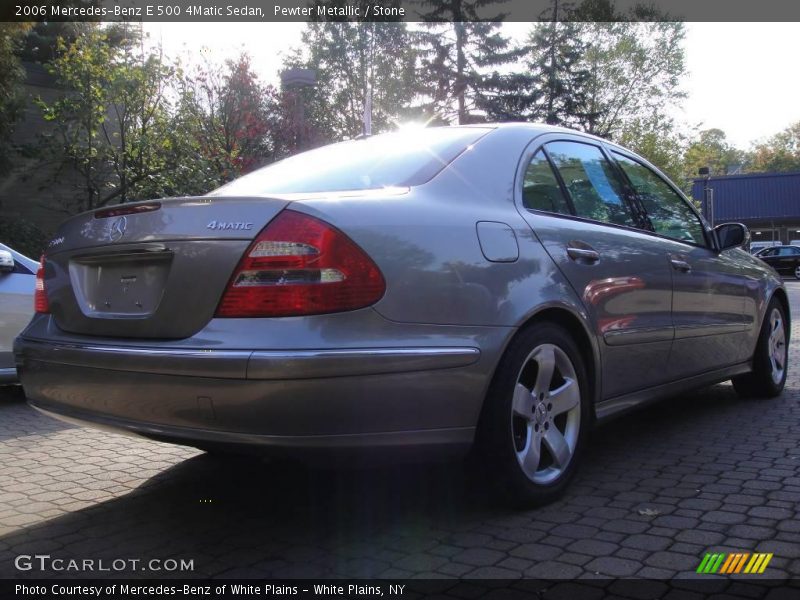 Pewter Metallic / Stone 2006 Mercedes-Benz E 500 4Matic Sedan