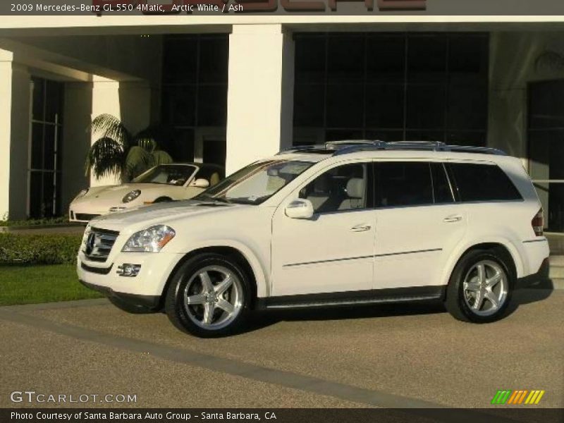 Arctic White / Ash 2009 Mercedes-Benz GL 550 4Matic