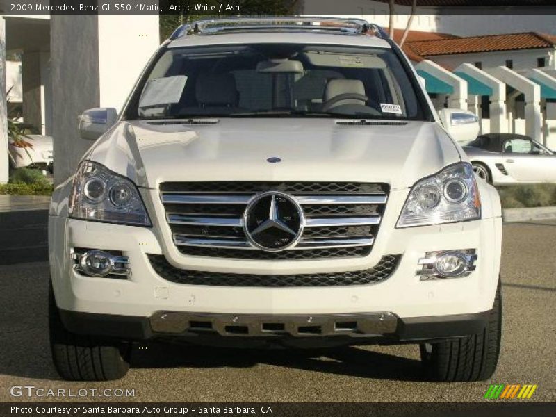 Arctic White / Ash 2009 Mercedes-Benz GL 550 4Matic