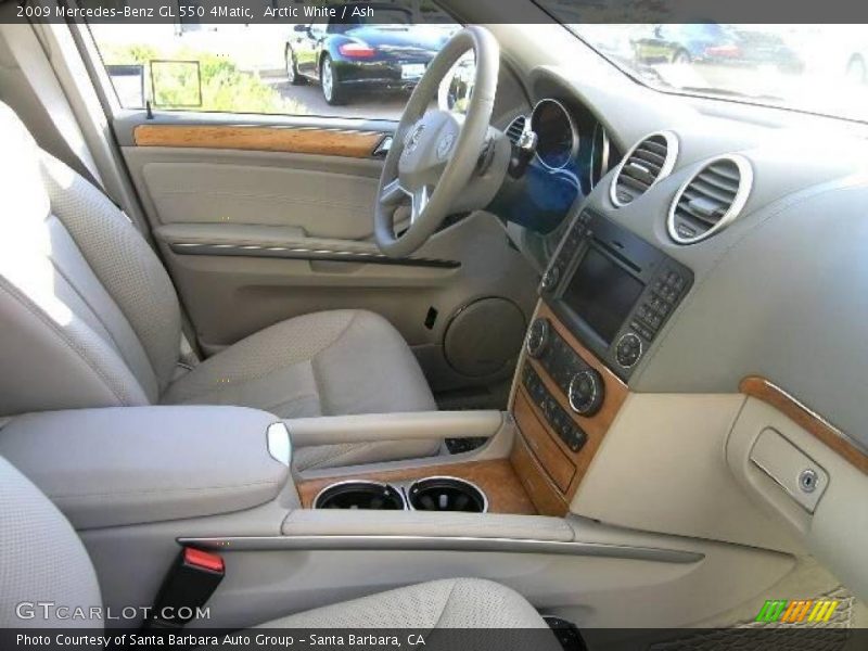 Arctic White / Ash 2009 Mercedes-Benz GL 550 4Matic