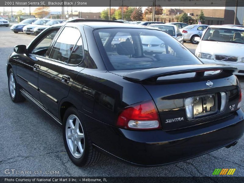 Blackout Black / Stone 2001 Nissan Sentra SE
