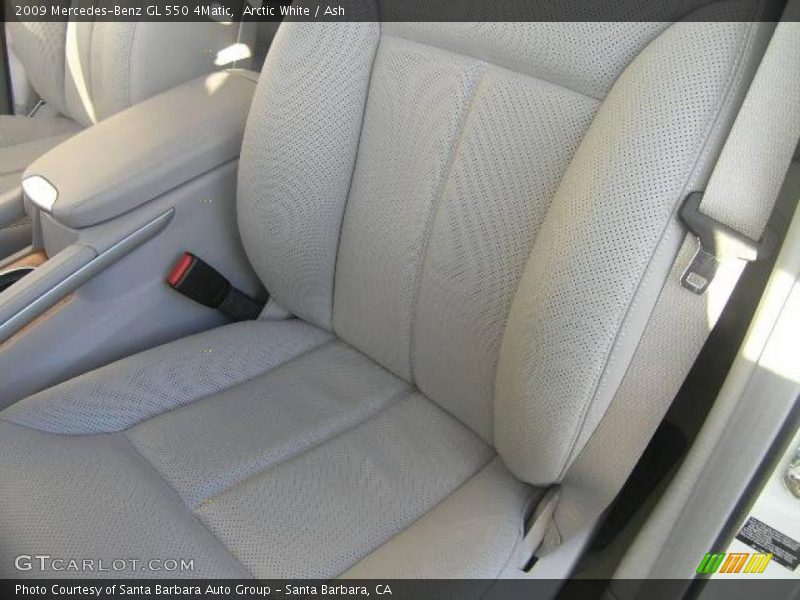 Arctic White / Ash 2009 Mercedes-Benz GL 550 4Matic