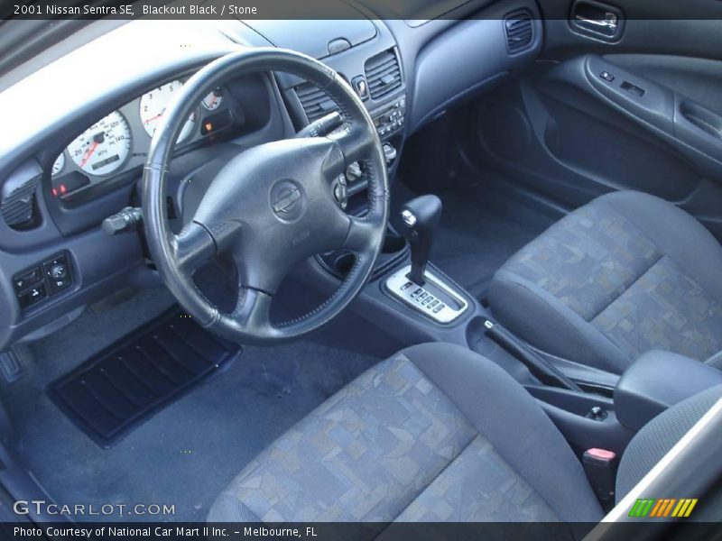 Blackout Black / Stone 2001 Nissan Sentra SE