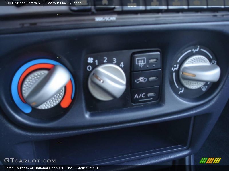 Blackout Black / Stone 2001 Nissan Sentra SE