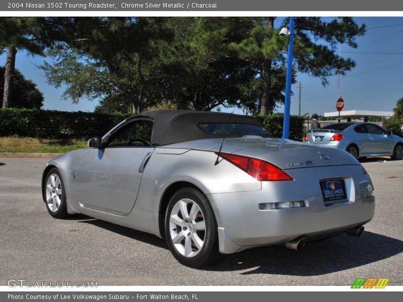 Chrome Silver Metallic / Charcoal 2004 Nissan 350Z Touring Roadster