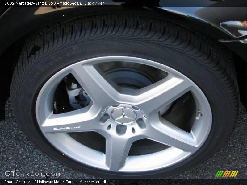 Black / Ash 2009 Mercedes-Benz E 350 4Matic Sedan