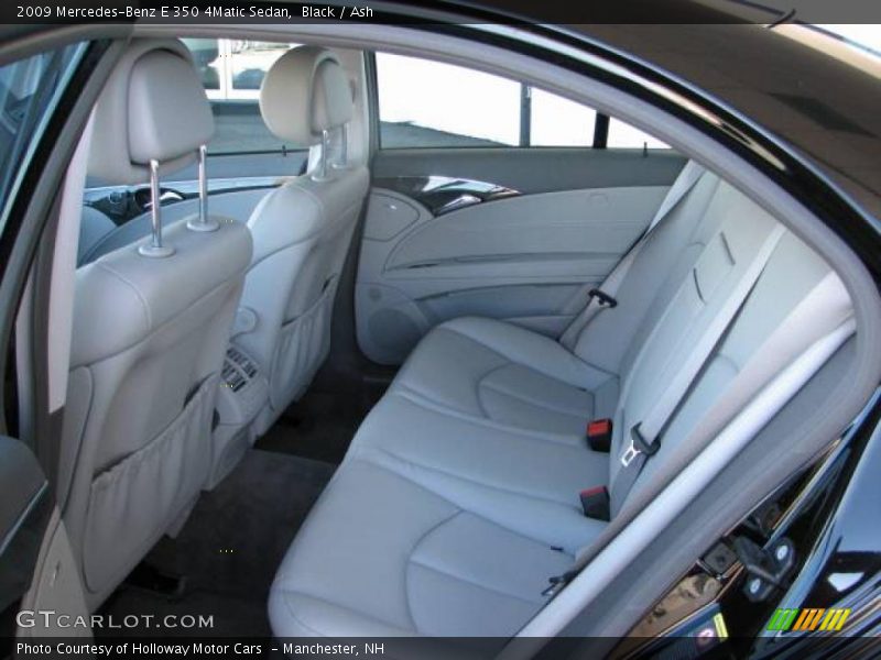 Black / Ash 2009 Mercedes-Benz E 350 4Matic Sedan