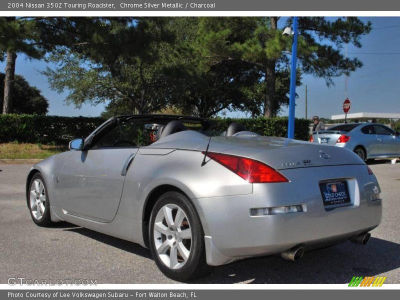 Chrome Silver Metallic / Charcoal 2004 Nissan 350Z Touring Roadster