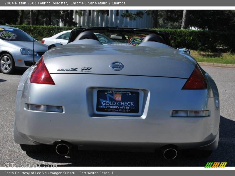 Chrome Silver Metallic / Charcoal 2004 Nissan 350Z Touring Roadster