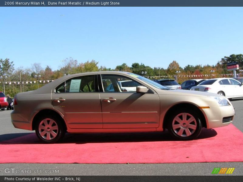 Dune Pearl Metallic / Medium Light Stone 2006 Mercury Milan I4