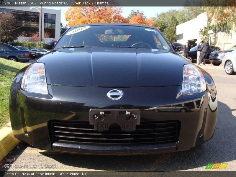 Super Black / Charcoal 2005 Nissan 350Z Touring Roadster